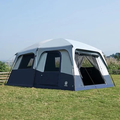 10 Person Camping Blackout Tent, Multi Room Tent for Family, Large camping tent - Image 1 of 4