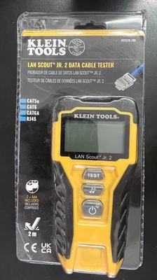 Klein Tools LAN Scout Jr. 2 Data Cable Tester  VDV526-200 3544/OB - Image 1 of 4