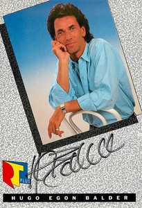 Hugo Egon Balder Autogrammkarte RTL plus TV Moderator Entertainer 80er - Picture 1 of 2