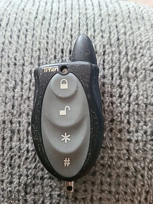 Clean Titan GEMINI TS133 Aftermarket Keyless Remote - T96A/97ART Key Fob 433MHZ - Image 1 of 2