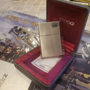 Garantía de plata pura Zippo 1932 1989 HECHO EN EE. UU. - Imagen 1 de 3
