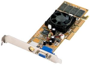 Graphic Card PixelView Nvidia GEFORCE4 MX440-SE 64MB MVGA-NVG17SAM AGP - Picture 1 of 2