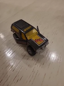 Hot Wheels Chevy Blazer 4x4 With Open Doors 1983 Vintage Black Yellow - Picture 1 of 11
