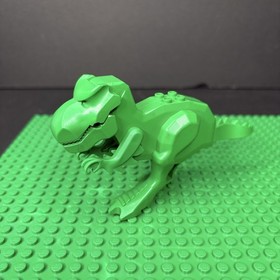 Lego Vintage Tyrannosaurus T-Rex Green Dinosaur Figure 5987, 1349, 5975