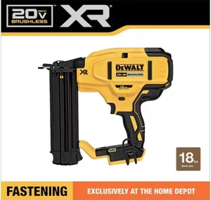 Clavadora Brad inalámbrica DEWALT 20V MAX*, 18GA, solo herramienta (DCN680B) - Imagen 1 de 16