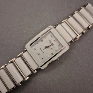 Moderne RSDO Damen Uhr – Weißer Keramik-Look - Bild 1 von 7