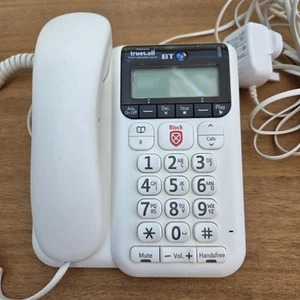 BT Decor 2600 Erweiterter Anrufblocker schnurgebundenes Telefon, weiß - 083154 - Bild 1 von 10