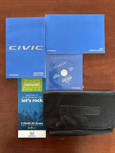 2016 Honda Civic OEM Owner’s Manual Set with Case Factory Original Guide ** - Bild 1 von 7