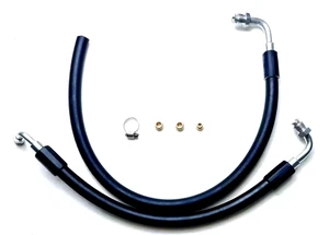 Ford Mustang II to GM Pump Powering Steering Hoses Hose Kit Street Rod Saginaw - Picture 1 of 1
