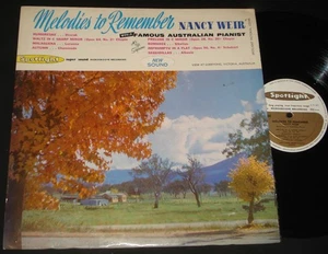 NANCY WEIR - MELODIES TO REMEMBER - SPOTLIGHT 12" LP - Piano - Picture 1 of 2