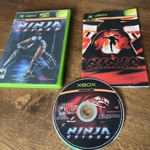 Ninja Gaiden (Xbox Original) Etiqueta Negra, Completo con Manual LIMPIO EN CAJA - Leer - Imagen 1 de 5