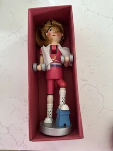 Vintage Nutcracker Work Out Girl Exercise - Picture 1 of 3