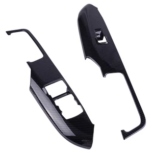 Auto ABS Carbon Fensterheber Schalter Panel Cover Fit für Ford Mustang 2015-2019 - Bild 1 von 4