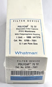 Whatman Polycap 75 TF Capsula Filtro Monouso 1 Unità 0,1 um Dimensione Pori - Foto 1 di 2