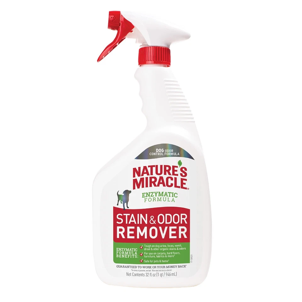 Nature's Miracle 24 oz Stain and Odor Remover Spray- Pack of 2