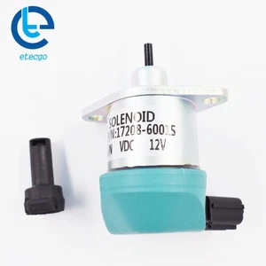 Fuel Shut Off Solenoid 17208-60010 17208-60015 For Kubota D905 D1005 D1105 - Picture 1 of 7