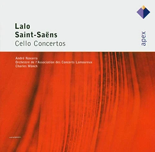 EDOUARD LALO CAMILLE SAINT-SAENS - Lalo/saint-saens: Cello Concertos - CD - RARE - Image 1 of 1