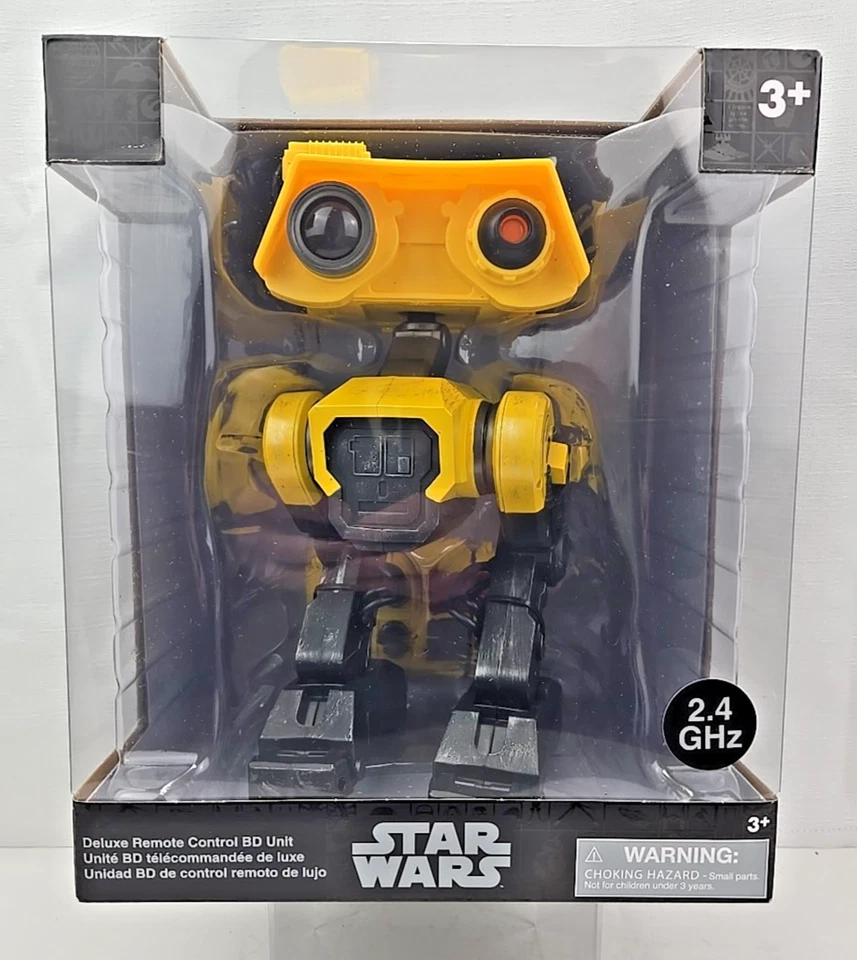 DISNEY STAR WARS GALAXY'S EDGE DELUXE REMOTE CONTROL BD UNIT YELLOW VARIANT NIB! - Image 1 of 4