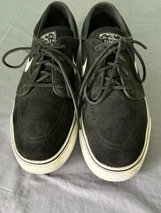 Nike Zoom Air Stefan Janoski OG Black White Skate Board Shoe 13 - Imagen 1 de 8