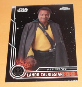 2023 Topps Chrome Star Wars Lando Calrissian #77 Base Card - Bild 1 von 2