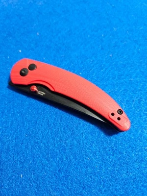 Cuchillo de Bolsillo Kizer Chili Pepper EDC Rojo Mango G10 154CM Acero NUEVO Sin Caja Foto 1 de 4