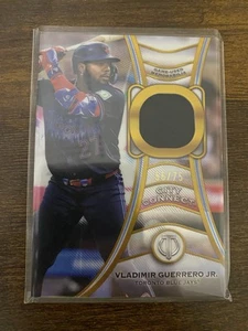 2025 Topps Tribute Baseball Vladimir Guerrero Jr. #TT-VG /75 Blue Jays - Foto 1 di 3