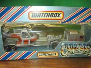 MATCHBOX CONVOY CY11 KENWORTH HELICOPTER TRANSPORTER - Picture 1 of 2