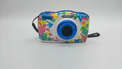 Nikon Coolpix W100 Digital Camera(Blue) - Image 1 of 4