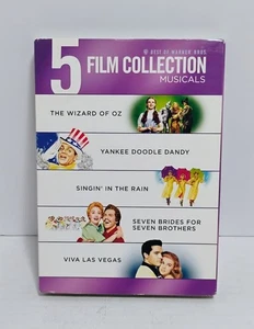 BEST OF WARNER BROS. MUSICALS 5 FILM COLLECTION DVD SET WIZARD OF OZ ETC - Picture 1 of 7
