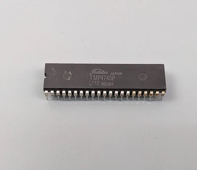 Microcontrolador Toshiba TMP4740P 4 bits CPU, NMOS Foto 1 de 3