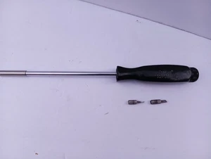 Snap-On Tools USA SSDM80A LONG Shank Black Magnetic Screwdriver, Handle Storage - Picture 1 of 19