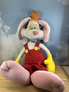 Vintage 1988 Playskool 18" Disney Who Framed Roger Rabbit Plush Stuffed Toy - Picture 1 of 5