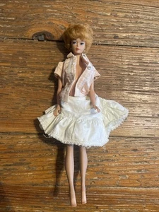 1962 Mattel Midge Barbie Doll Red Head Bubble Cut Hair - Picture 1 of 10