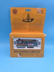 Bachmann HO Train San Francisco Cable Car Powell Mason 41-0610F8 Beefeater Ad - Picture 1 of 3