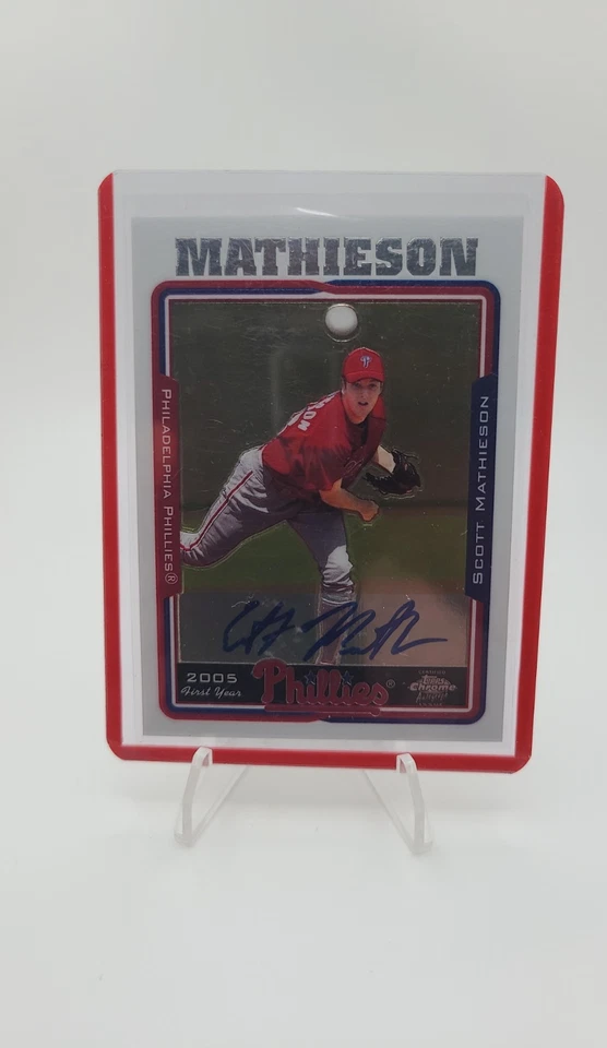 2005 Topps Chrome - Scott Mathieson #248 (AU, RC) - Image 1 of 1