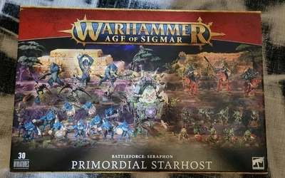 GW Warhammer AoS Battleforce Seraphon Primordial Starhost Ejército Completo - 88-43 Foto 1 de 4
