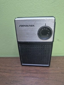 VINTAGE SOUNDESIGN POCKET PORTABLE RADIO Read - Picture 1 of 16