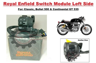 Module de commutation LH pour Bullet 500, Classic et Continental GT 535 Royal... - Photo 1/4