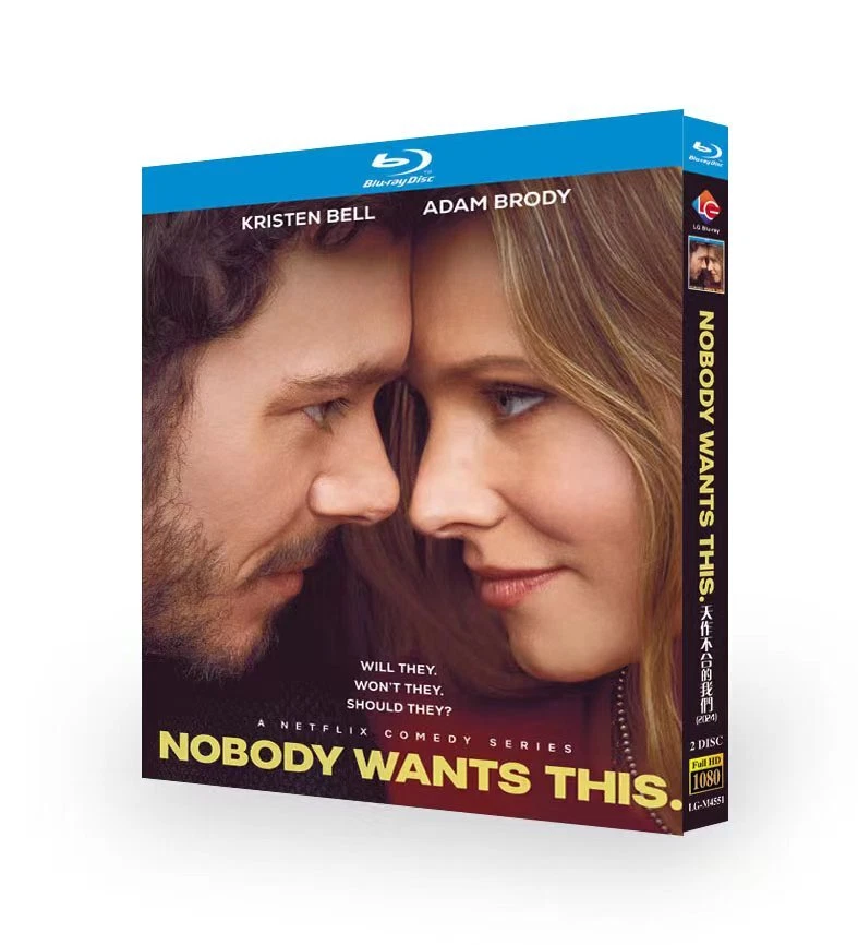 Nobody Wants This Season 1 (2024) Película Serie de TV BD 2 Discos Toda Región En Caja - Imagen 1 de 1
