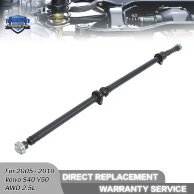 Rear Driveshaft Prop Shaft 30759601 For 2005-2009 2010 Volvo S40 V50 AWD 2.5L L5 - Imagem 1 de 4
