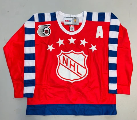 NEW BRETT HULL #16 St LOUIS BLUES 75TH NHL ALL STAR GAME CCM JERSEY SIZE 50 NWOT Cover