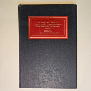 HERBERT H LEMAN United Nations Tribute Limited Edition 1 / 200 - Picture 1 of 4
