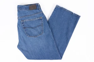 Mavi Max Wide Straight Leg Mens Jeans Medium Wash Size 33x30 - Picture 1 of 6