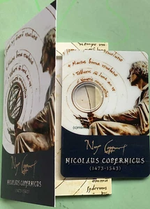 Malta 2 euro 2023 Copernico CoinCard carta moneta vuota vuota senza moneta no coin - Foto 1 di 1