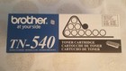 Brother TN540 Genuine Black Laser Toner Cartridge New Sealed