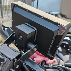 Supporto Staffa Navigatore Moto per traversino Adattatore Carpuride w702 w502 - Imagen 1 de 3