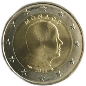 2 Euro Monaco 2011 fdc Prinz Albert II - Bild 1 von 1