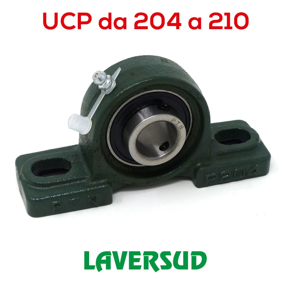 Supporti UCP Autoallineanti con Cuscinetto: da 204 a 210 (varie misure) - Immagine 1 di 1
