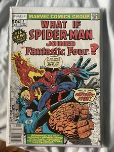 WHAT IF... #1 (1976 Marvel) 1° Serie Spidey Unisciti ai Fantastici Quattro! Edicola!** - Foto 1 di 9
