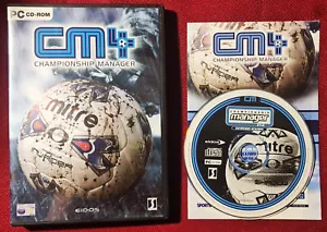Championship Manager 4 CM4 Football Manager Sim Windows PC Game 2003 - Picture 1 of 2